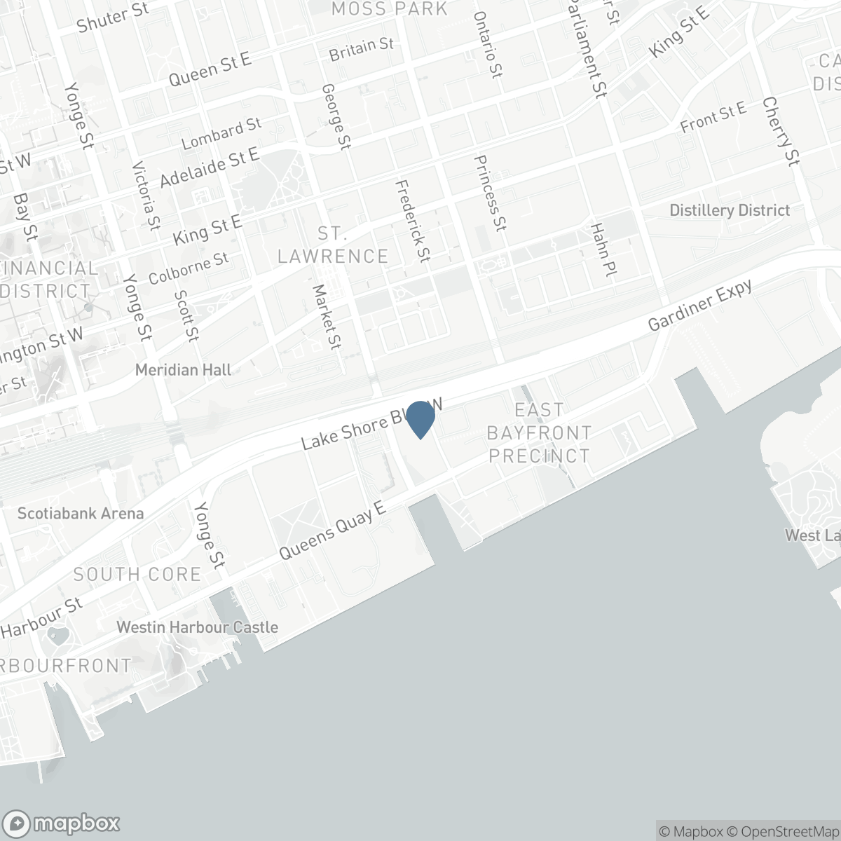 1006 - 20 RICHARDSON STREET, Toronto, Ontario M5A 0S6